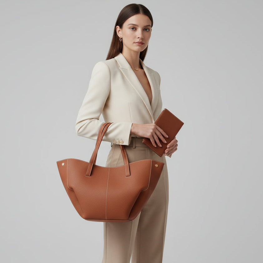 Bolsa Tote Feminina Grande de Ombro com Necessaire