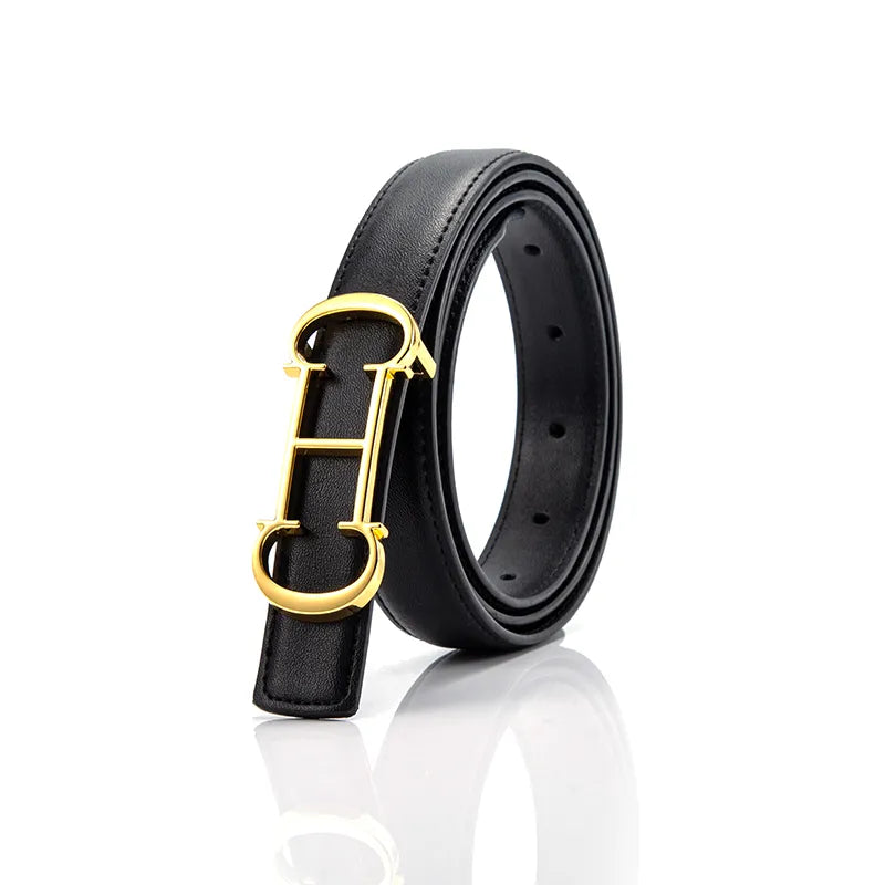 Cinto de Couro Feminino Preto - Roberta Store Web