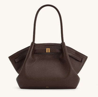 Bolsa Feminina de Couro Liso Hana